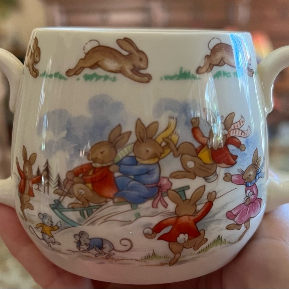 3 pieces of Royal Doulton’s Bunnykins collection